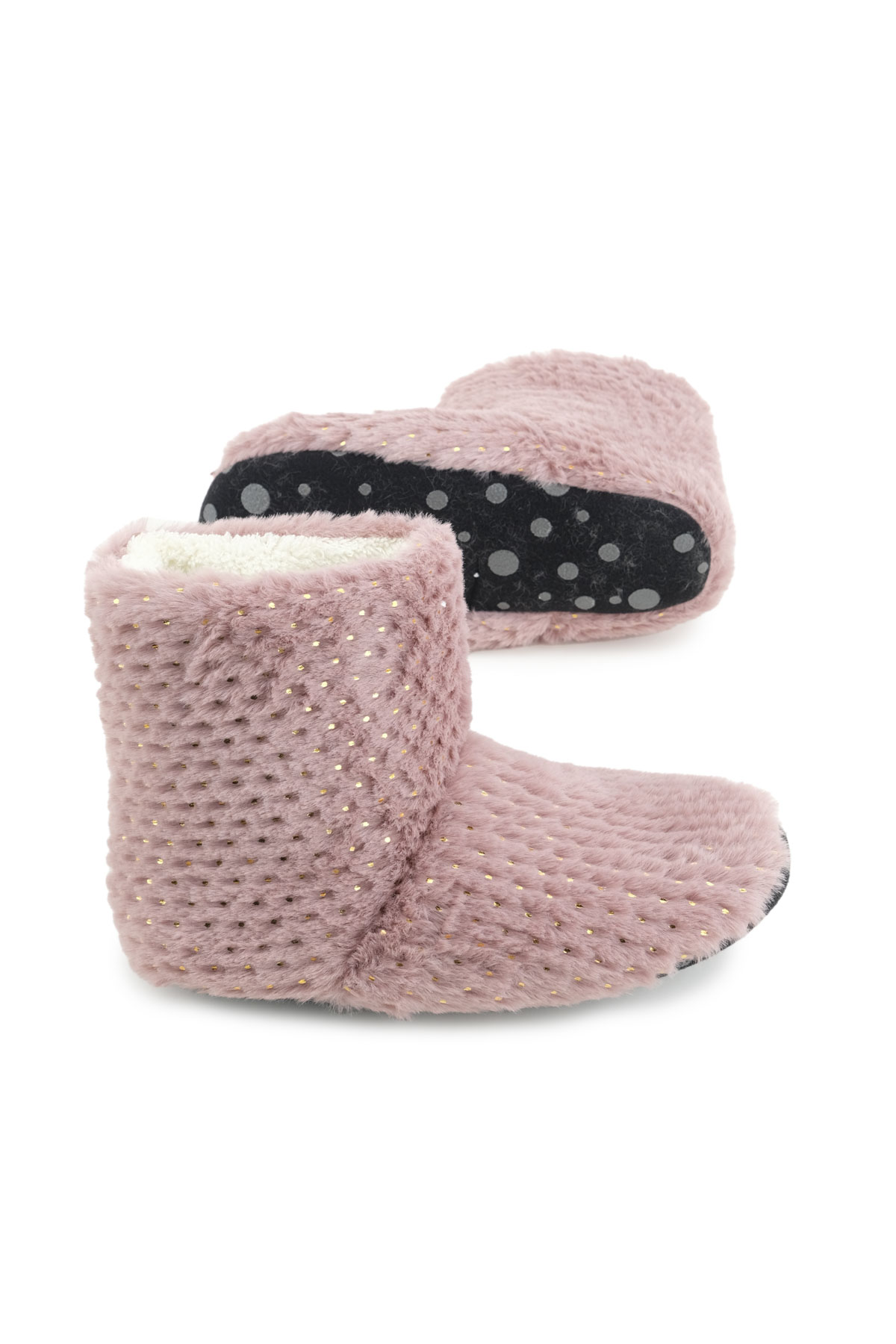 Kadın Kışlık Sessiz Taban Ev Panduf Bot - Görsel 6