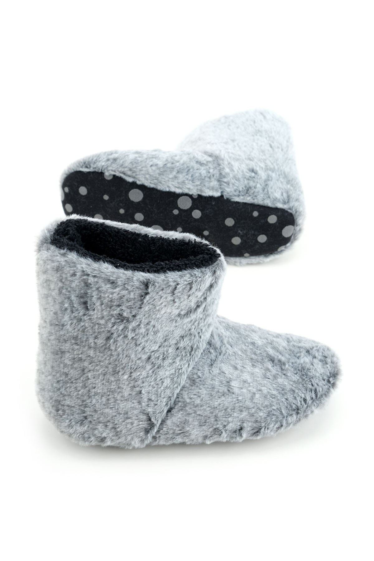 Erkek Kışlık Sessiz Taban Ev Panduf Bot - Görsel 6