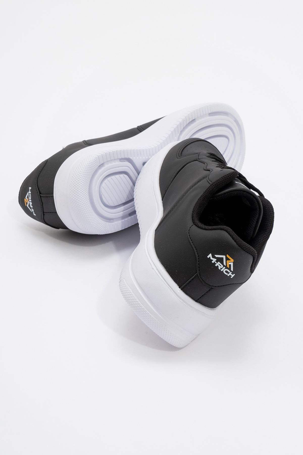 Kadın Spor Ayakkabı SİYAH BEYAZ - Görsel 5