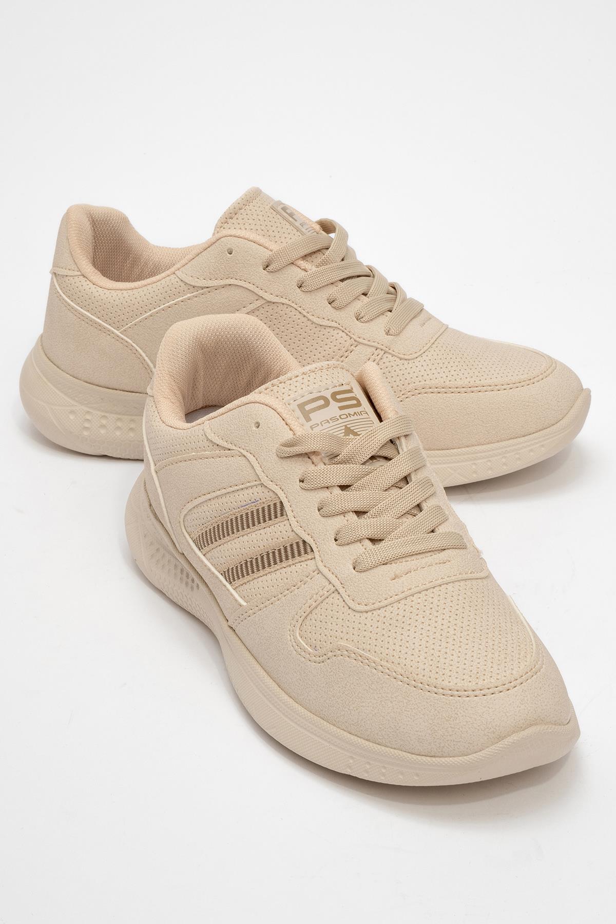 Kadın Spor Ayakkabı BEJ BEJ - Görsel 2