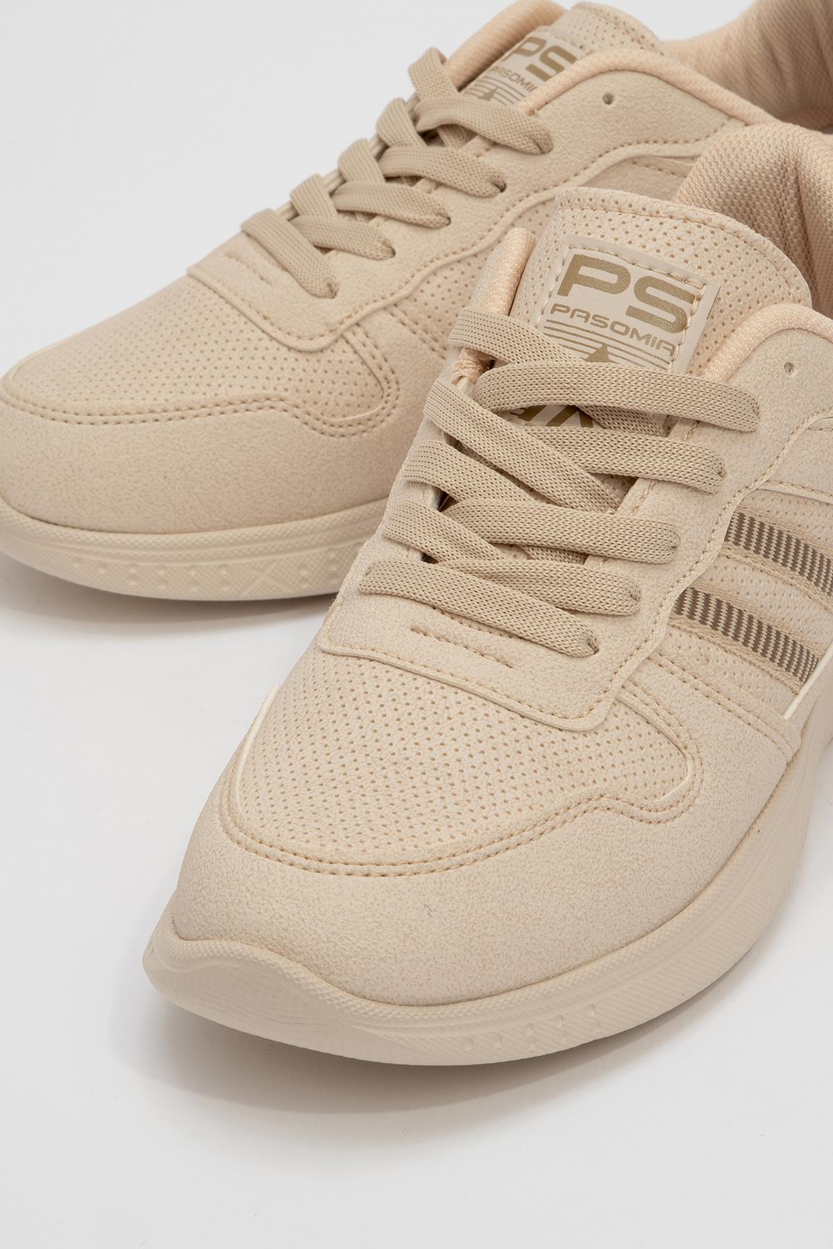 Kadın Spor Ayakkabı BEJ BEJ - Görsel 4