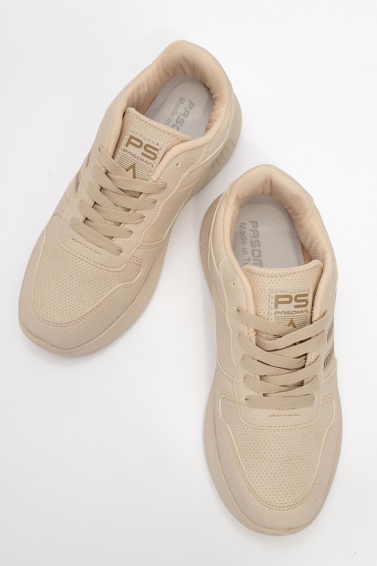 Kadın Spor Ayakkabı BEJ BEJ - Görsel 6