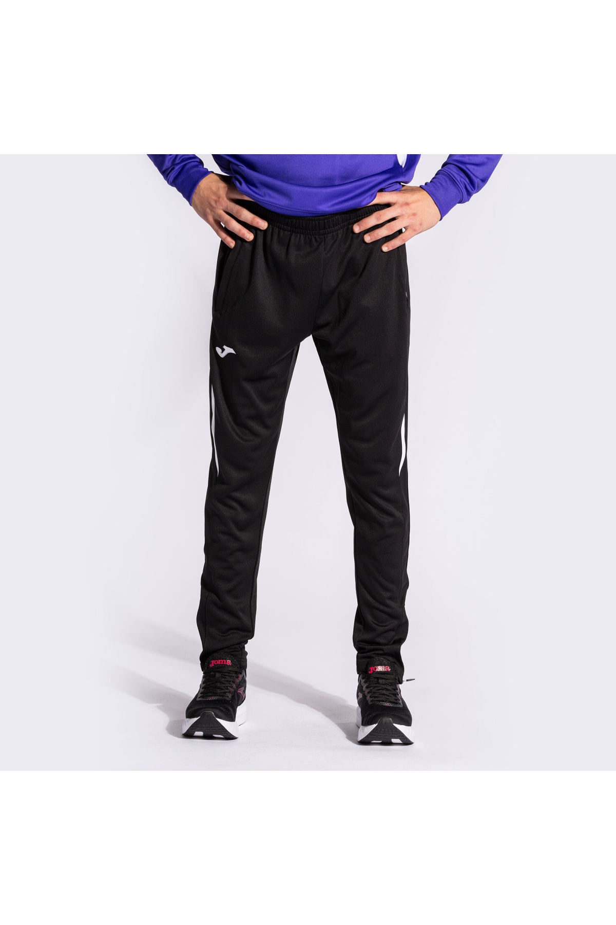 Erkek Futbol Antrenman Eşofman Altı Championship Long Pants Black White 103200.102