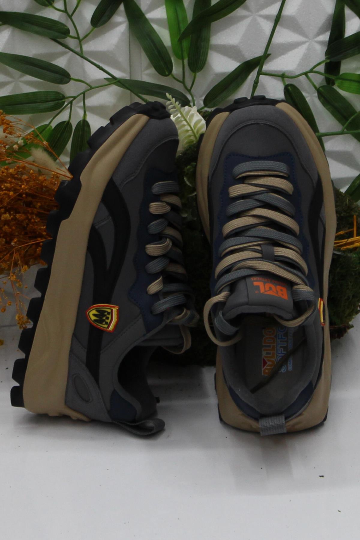 250437 Füme Hafif Orijinal Ürün Rahat Erkek Ayakkabı - Görsel 6