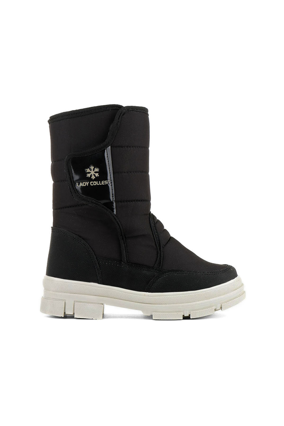 Cold Cırtlı Kürklü Unisex Kar Botu - Görsel 2