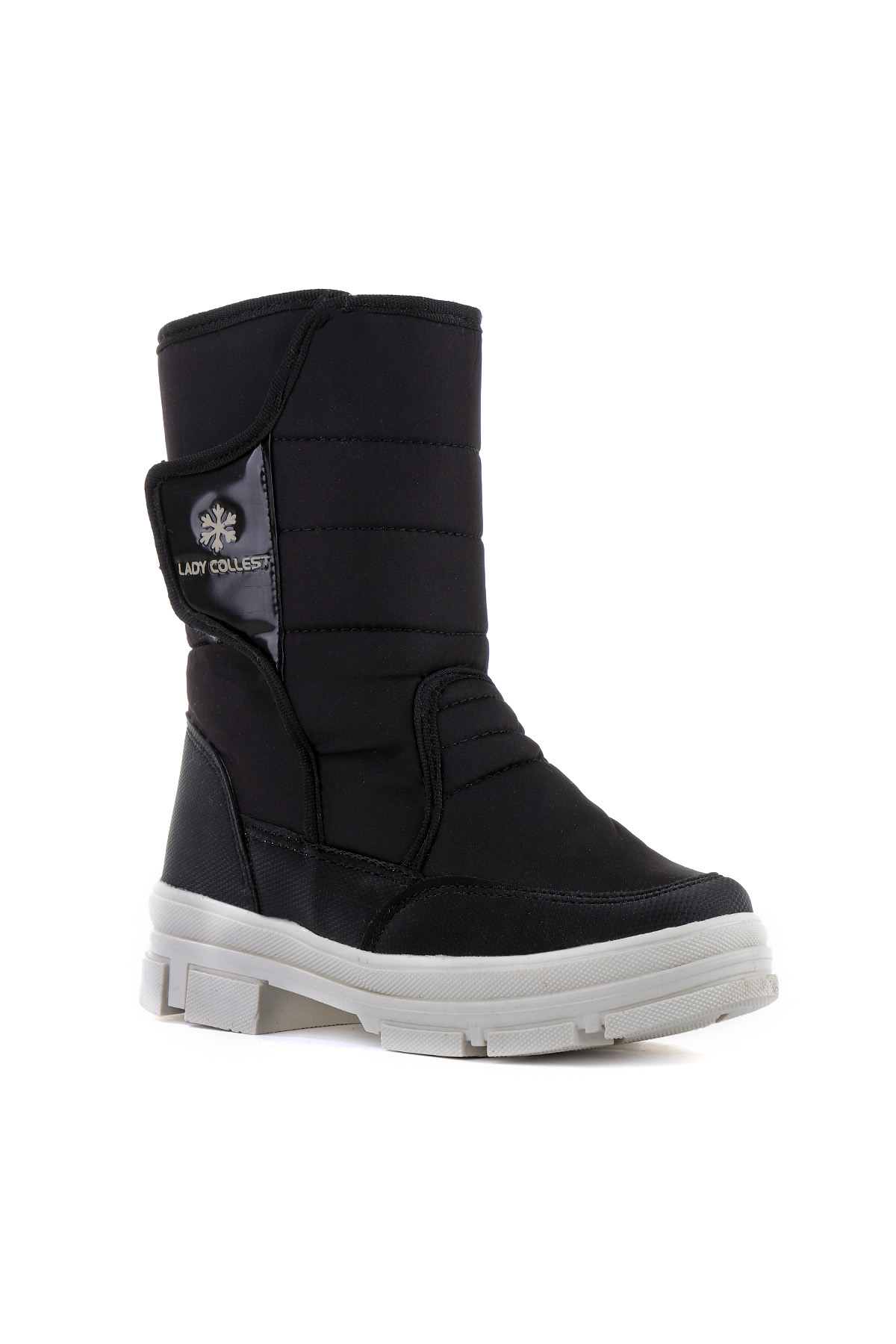 Cold Cırtlı Kürklü Unisex Kar Botu - Görsel 3