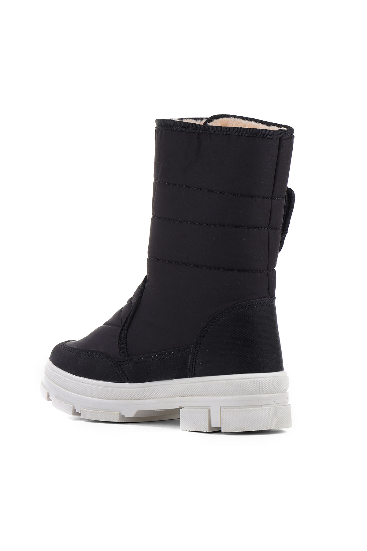 Cold Cırtlı Kürklü Unisex Kar Botu - Görsel 5