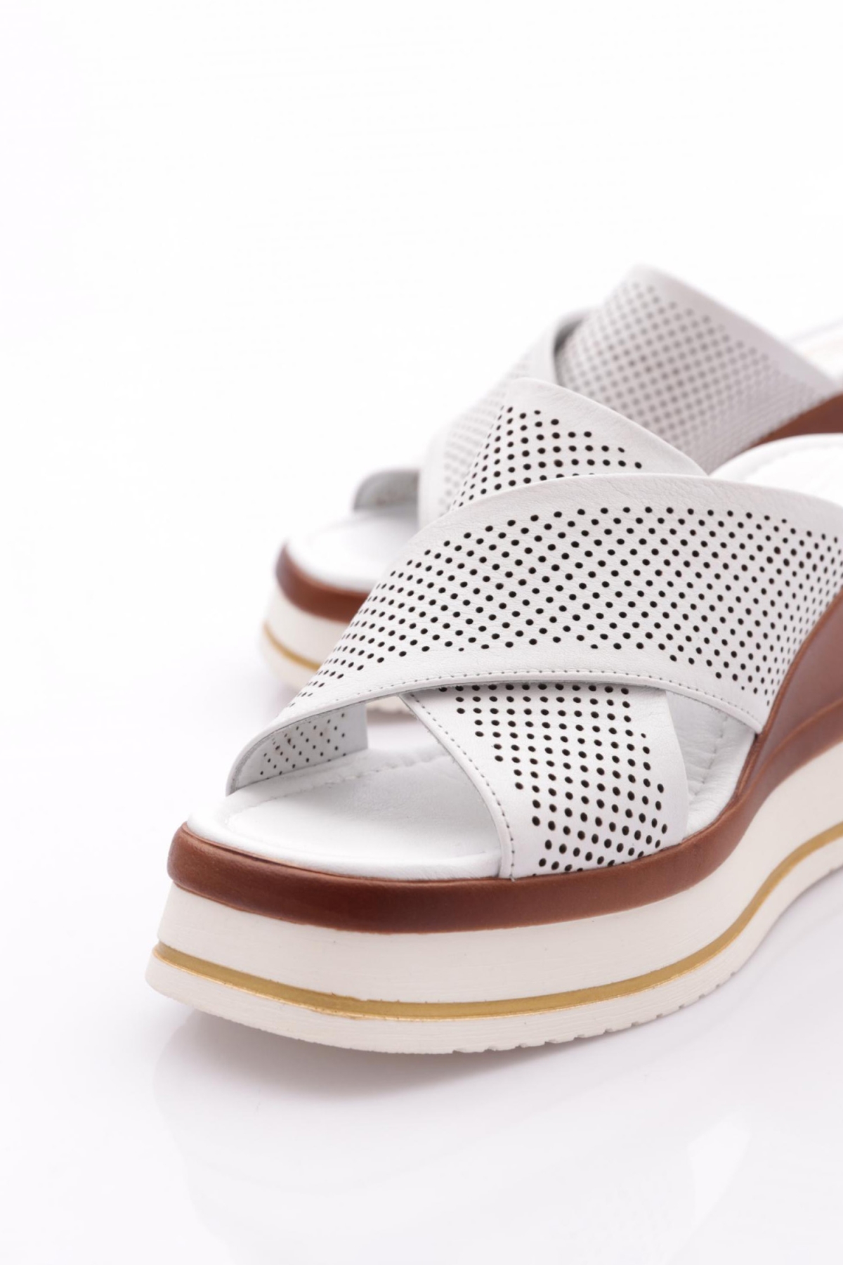 319-24170 Kadin Mega Kalin Taban Terlik - Görsel 5