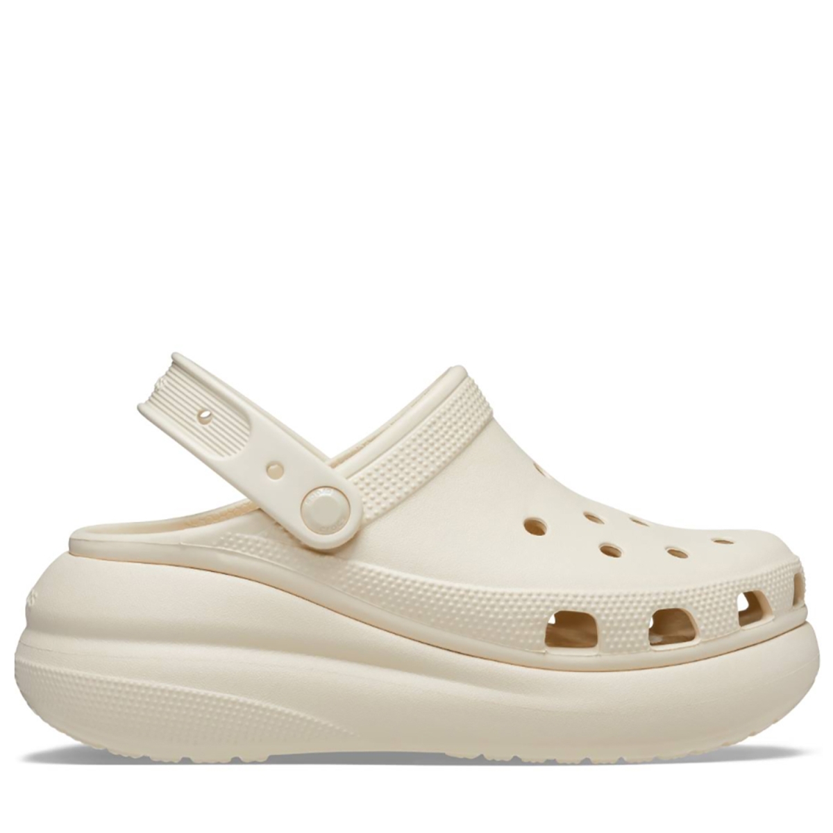 Crocs Classic Crush Clog Bone cok-renkli