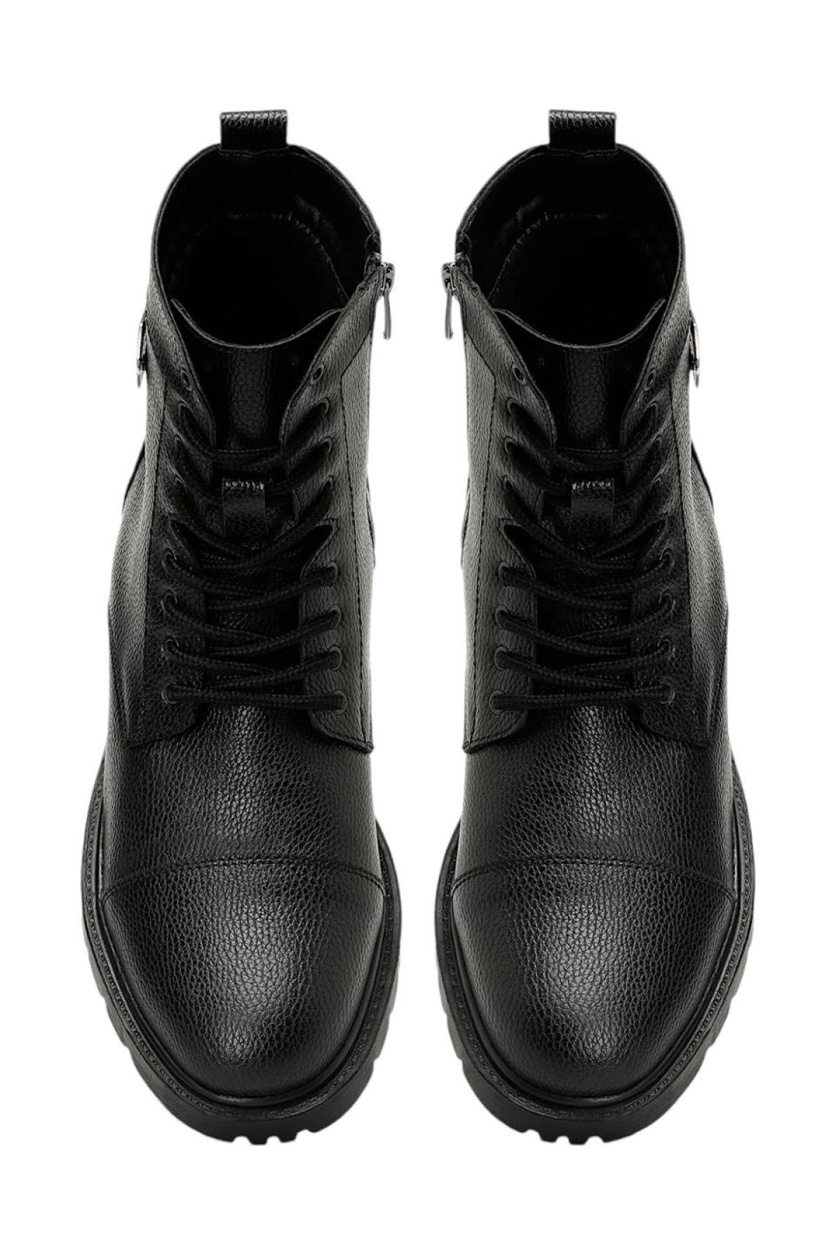 Erkek Postal Fermuarlı Bot SİYAH - Görsel 6