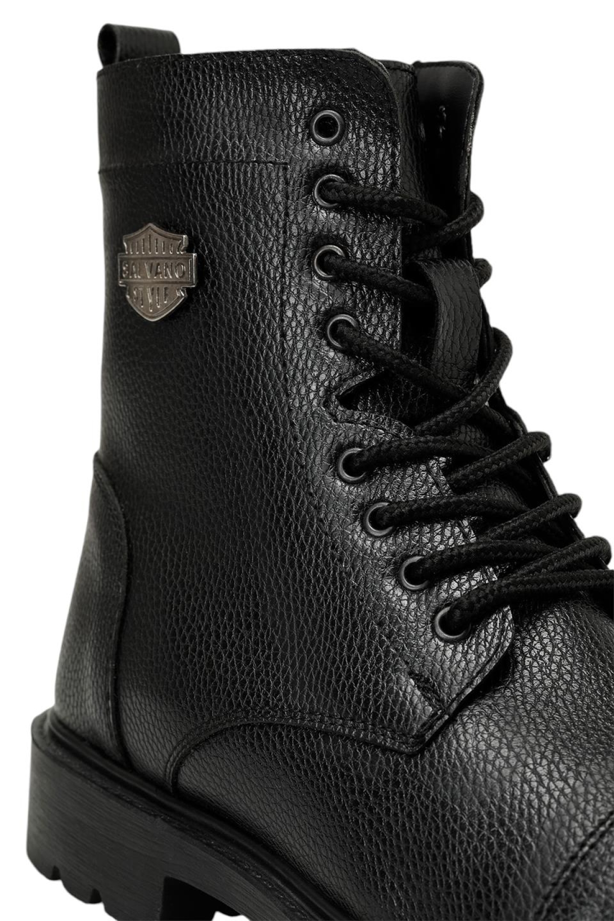 Erkek Postal Fermuarlı Bot SİYAH - Görsel 7