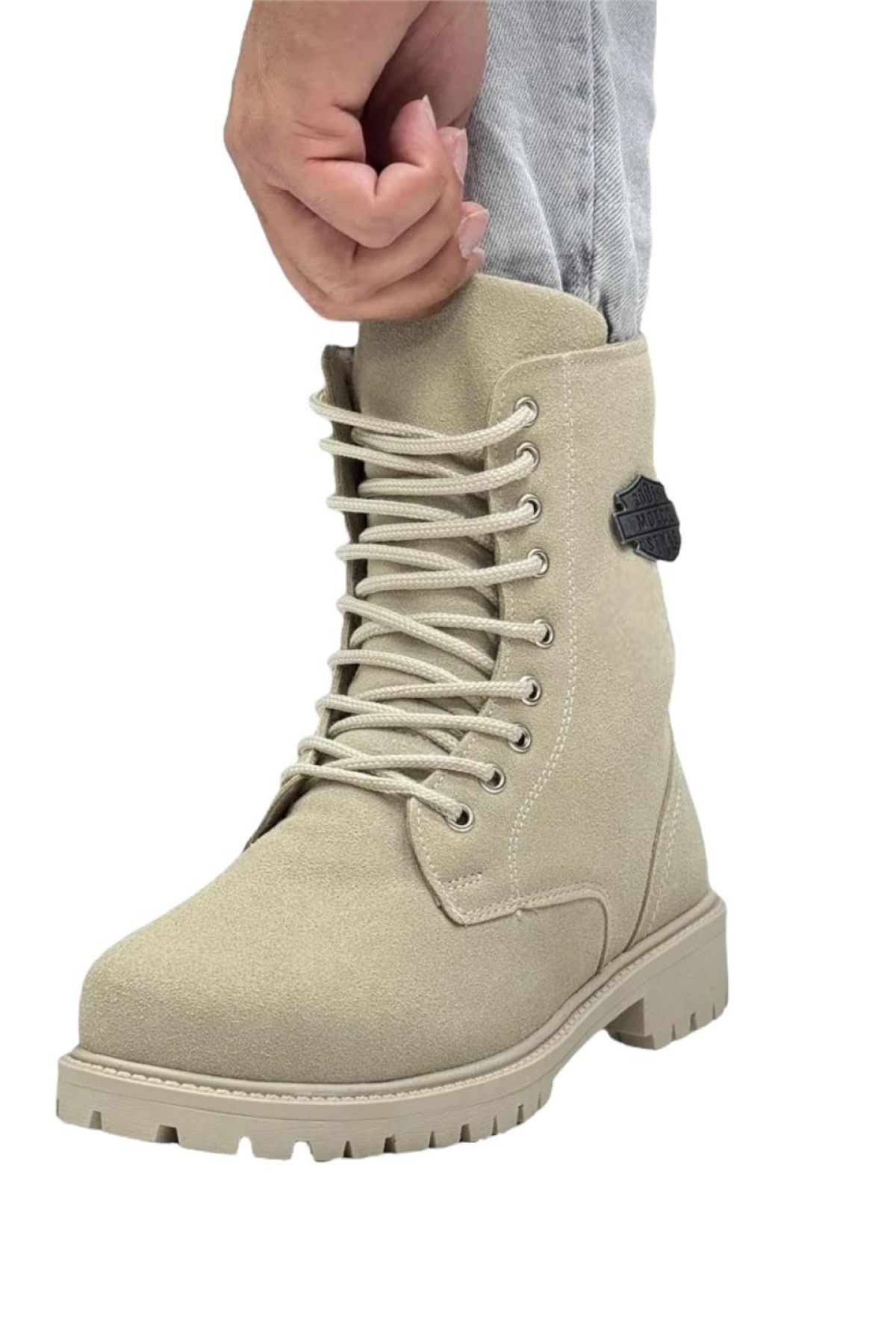 Erkek Postal Fermuarlı Bot BEJ - Görsel 3