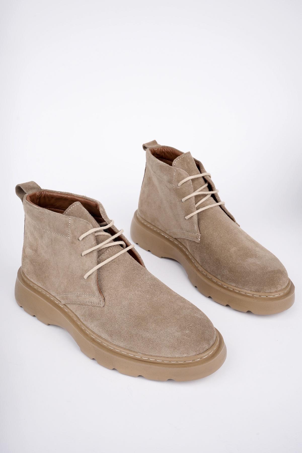 HENRY Garantili Bağcıklı Hakiki Deri Rahat Taban Erkek Chelsea Bot - Görsel 3