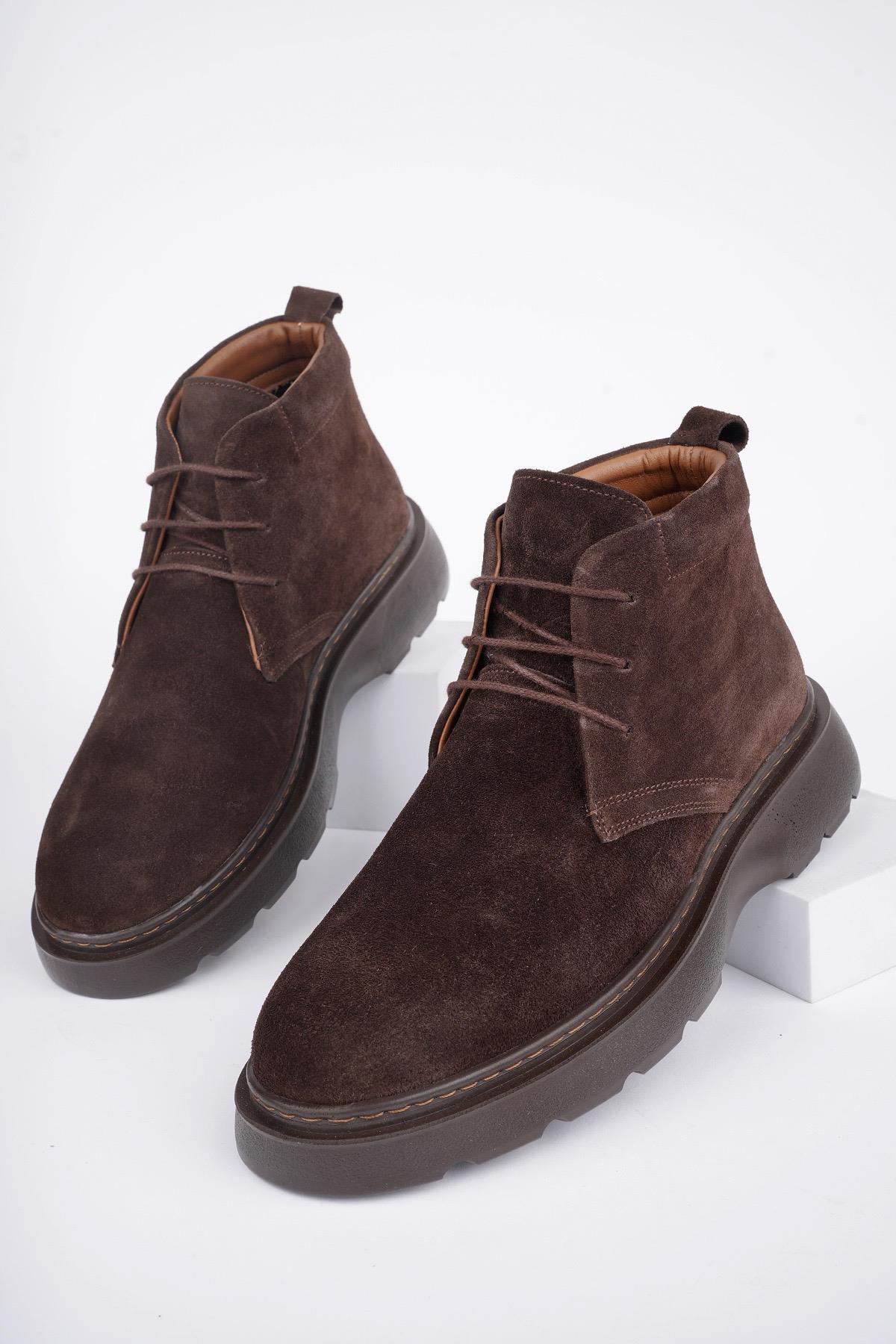 HENRY Garantili Bağcıklı Hakiki Deri Rahat Taban Erkek Chelsea Bot - Görsel 3