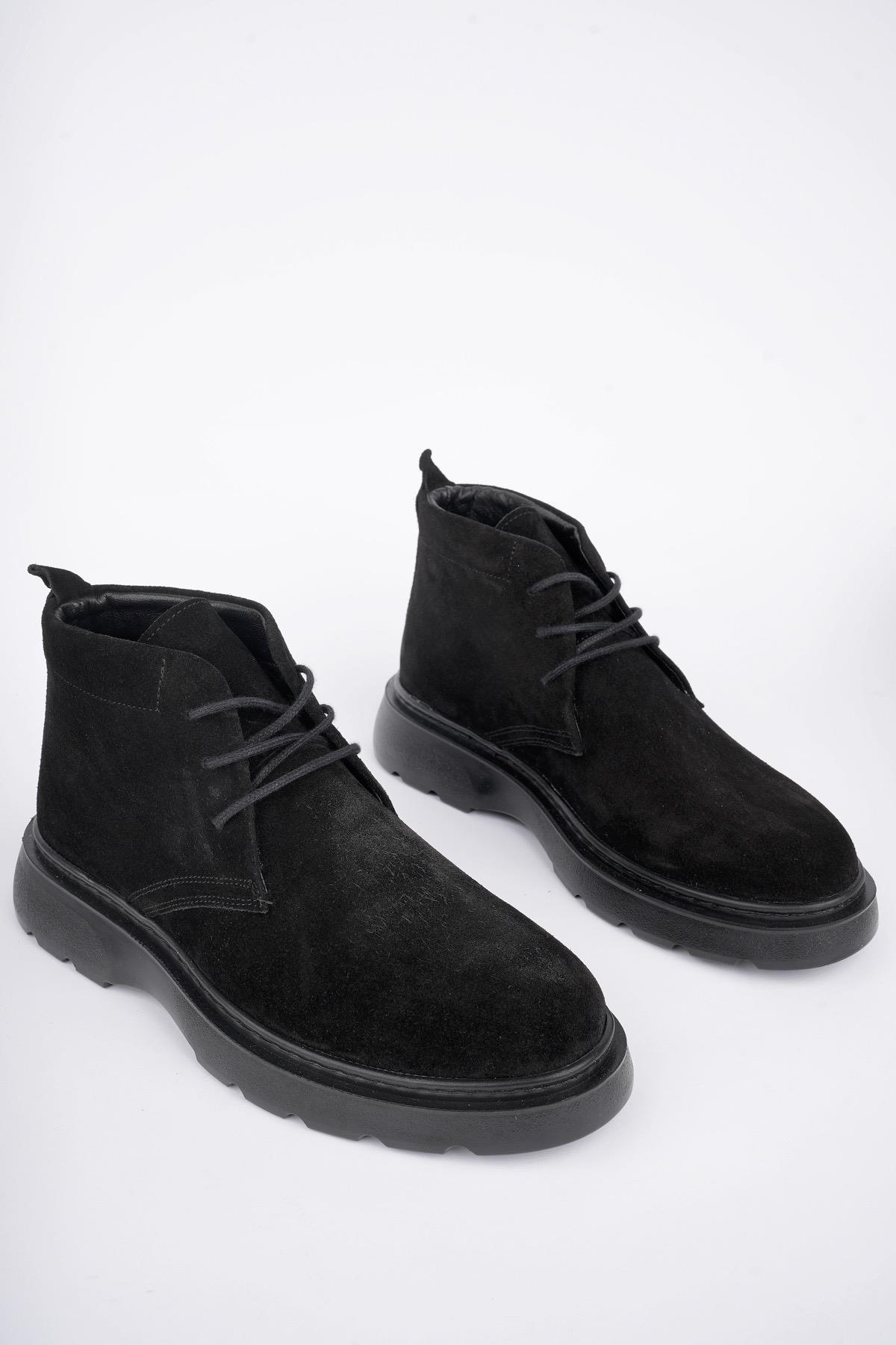 HENRY Garantili Bağcıklı Hakiki Deri Rahat Taban Erkek Chelsea Bot - Görsel 3