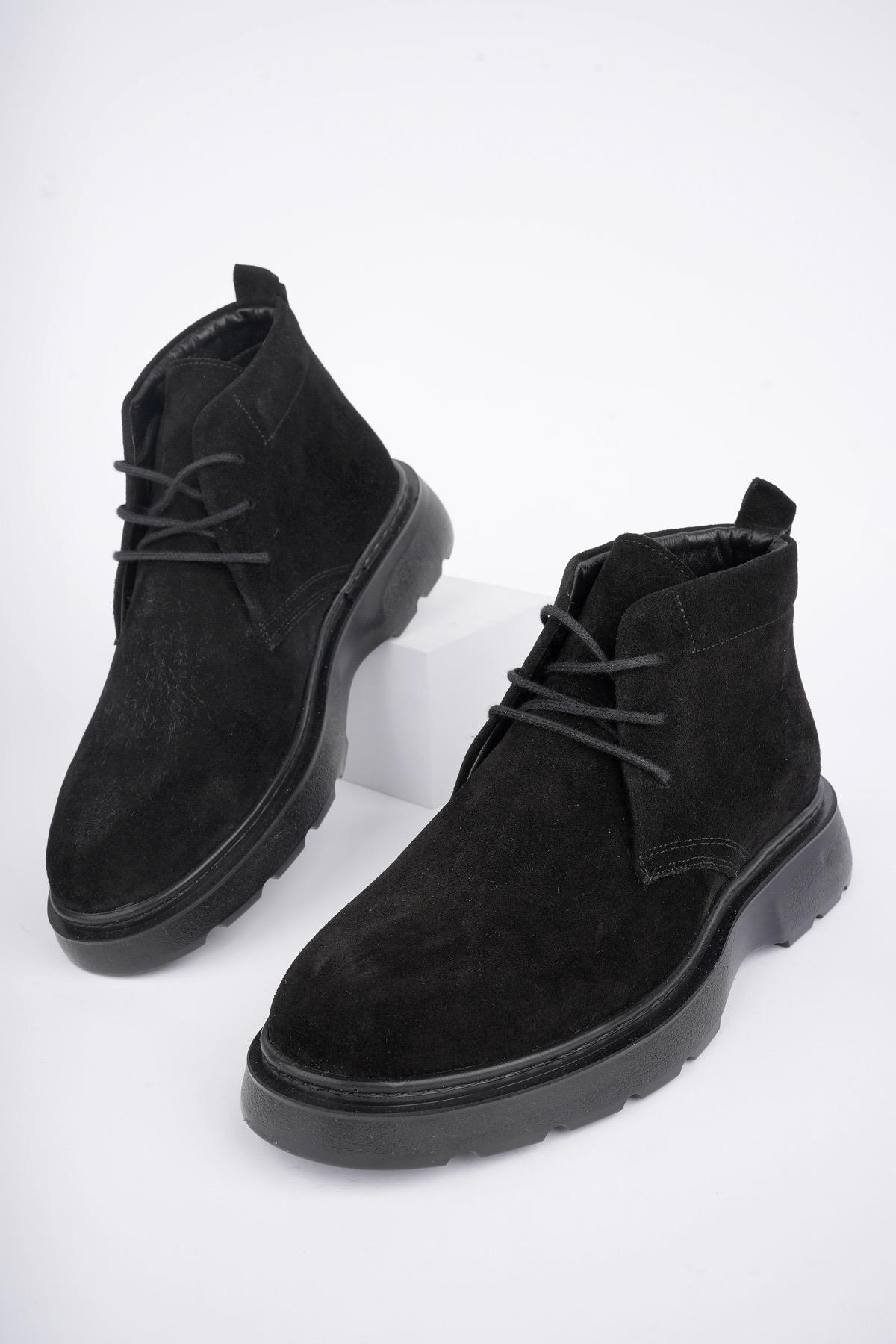 HENRY Garantili Bağcıklı Hakiki Deri Rahat Taban Erkek Chelsea Bot - Görsel 4