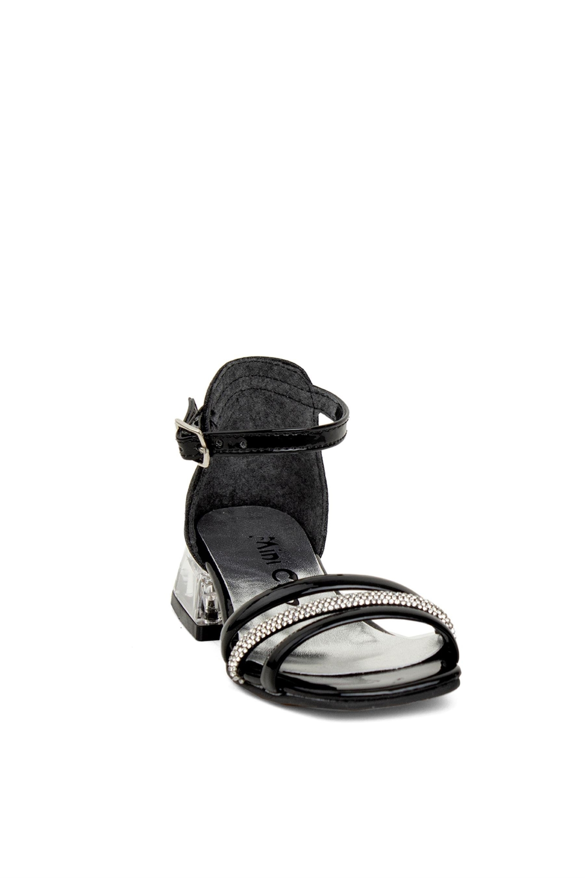 BR P 116 Patik Kız Çocuk Abiye Ayakkabı Siyah - Görsel 3