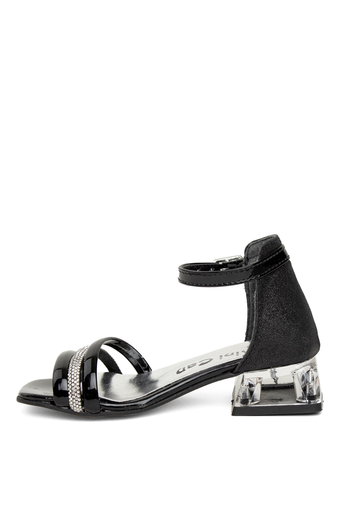 BR P 116 Patik Kız Çocuk Abiye Ayakkabı Siyah - Görsel 4