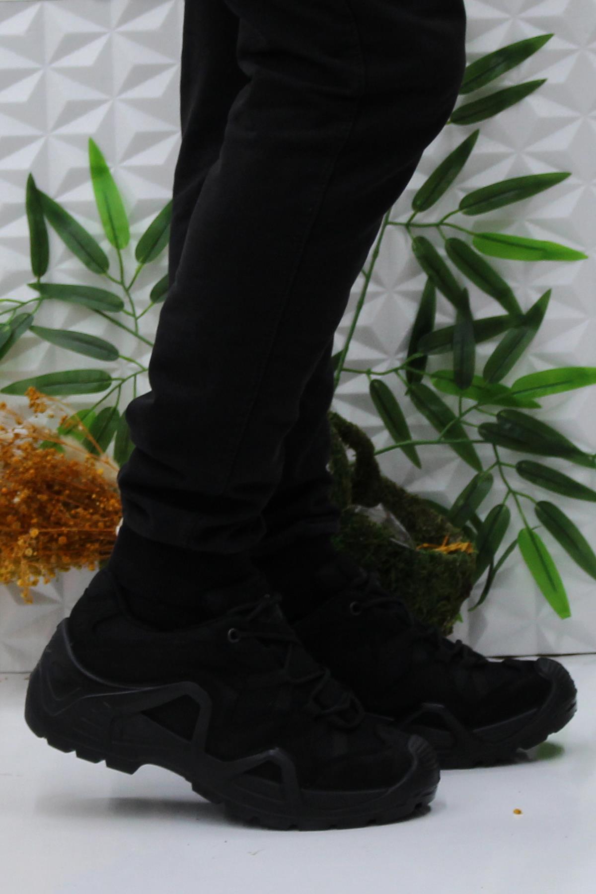 P1493 Siyah Outdoor Ayakkabı Orijinal Ürün Hakiki Deri Su Geçirmez Erkek Ayakkabı - Görsel 2