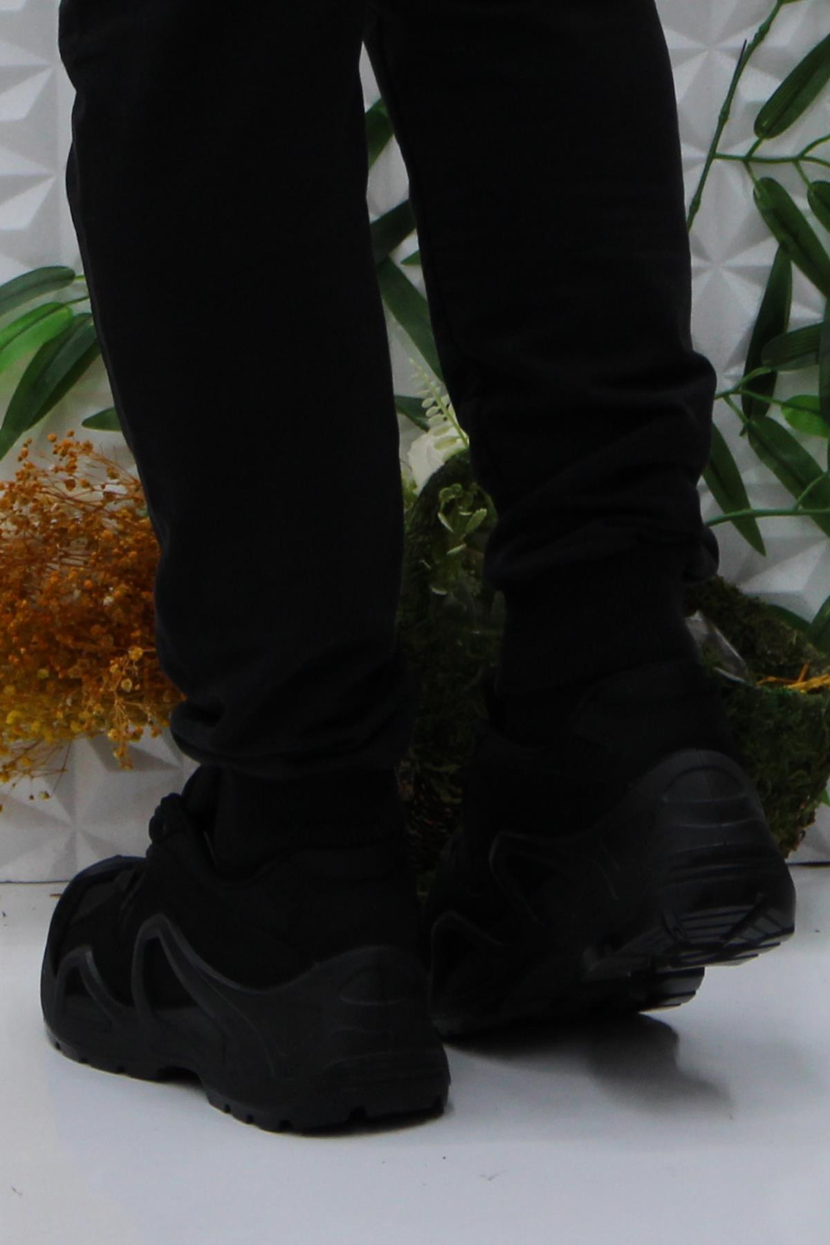 P1493 Siyah Outdoor Ayakkabı Orijinal Ürün Hakiki Deri Su Geçirmez Erkek Ayakkabı - Görsel 5