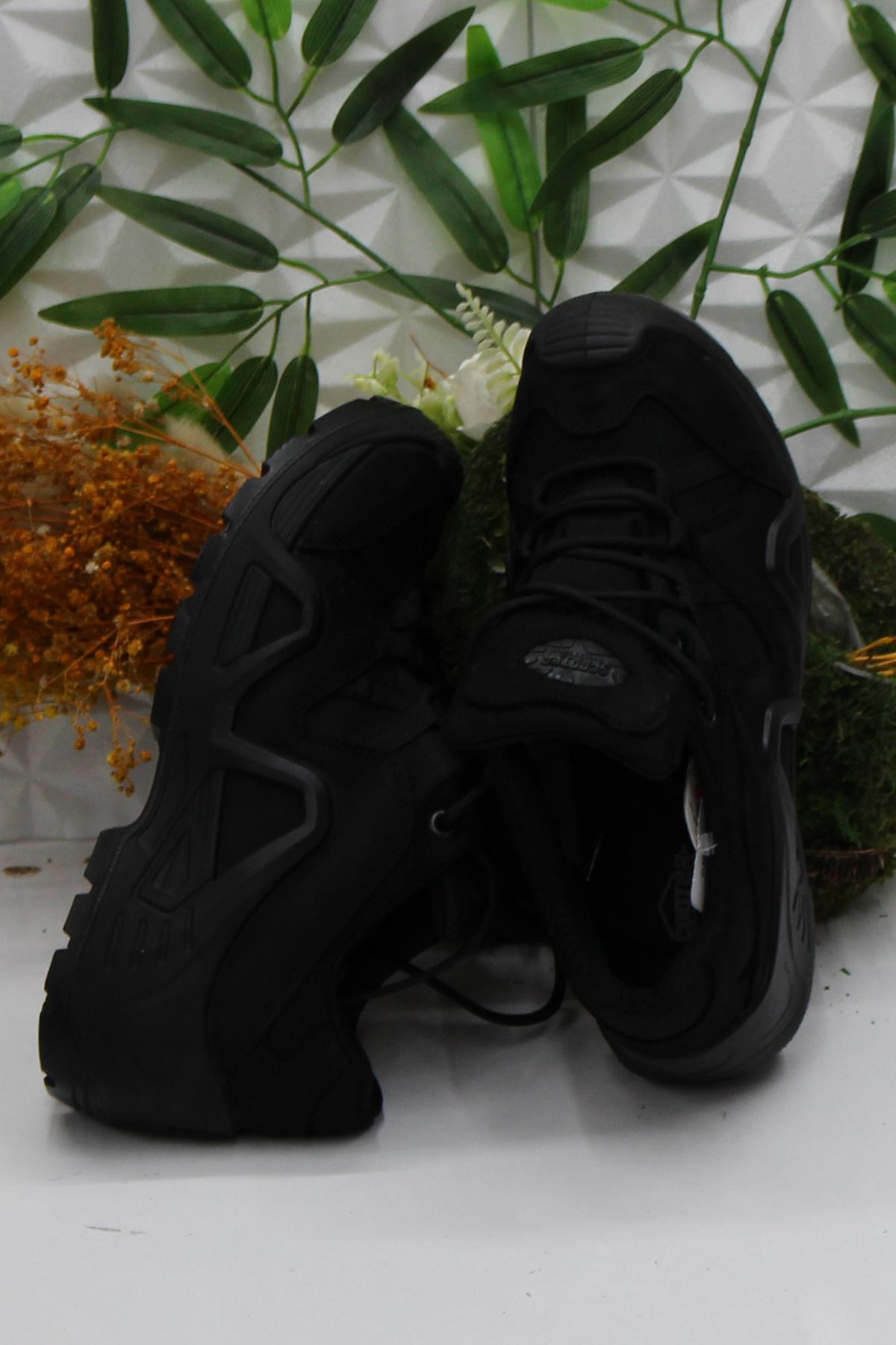 P1493 Siyah Outdoor Ayakkabı Orijinal Ürün Hakiki Deri Su Geçirmez Erkek Ayakkabı - Görsel 6