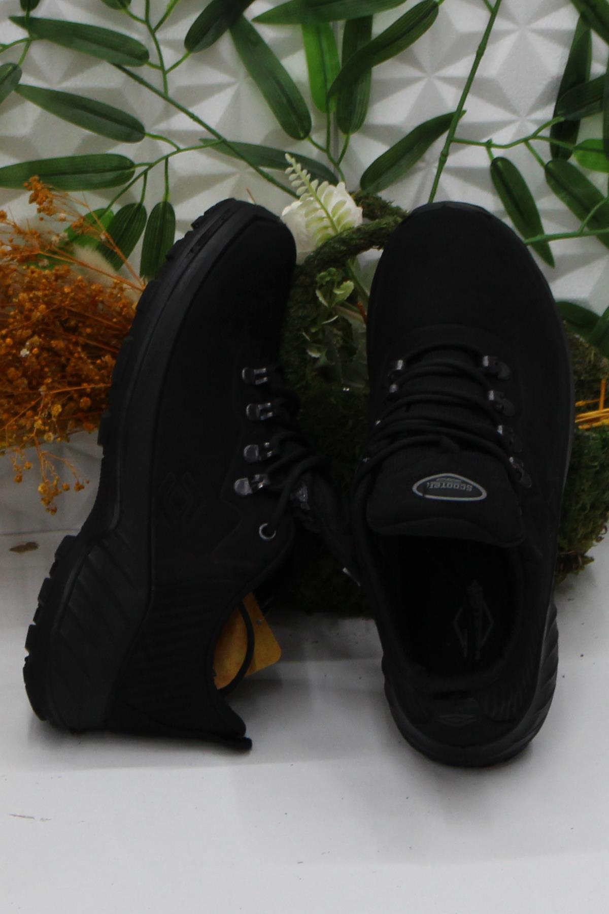 M4101 Siyah Outdoor Ayakkabı Orijinal Ürün Hakiki Deri Su Geçirmez Erkek Ayakkabı - Görsel 6