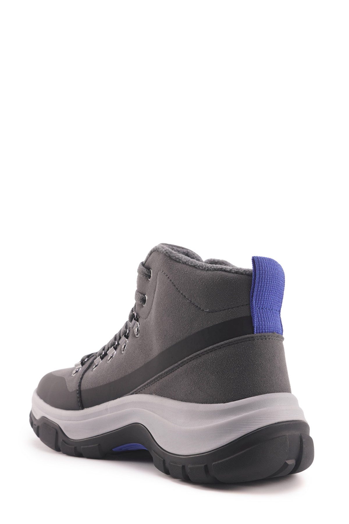 TALIYAH 4PR Gri Erkek Biker Bot - Görsel 5