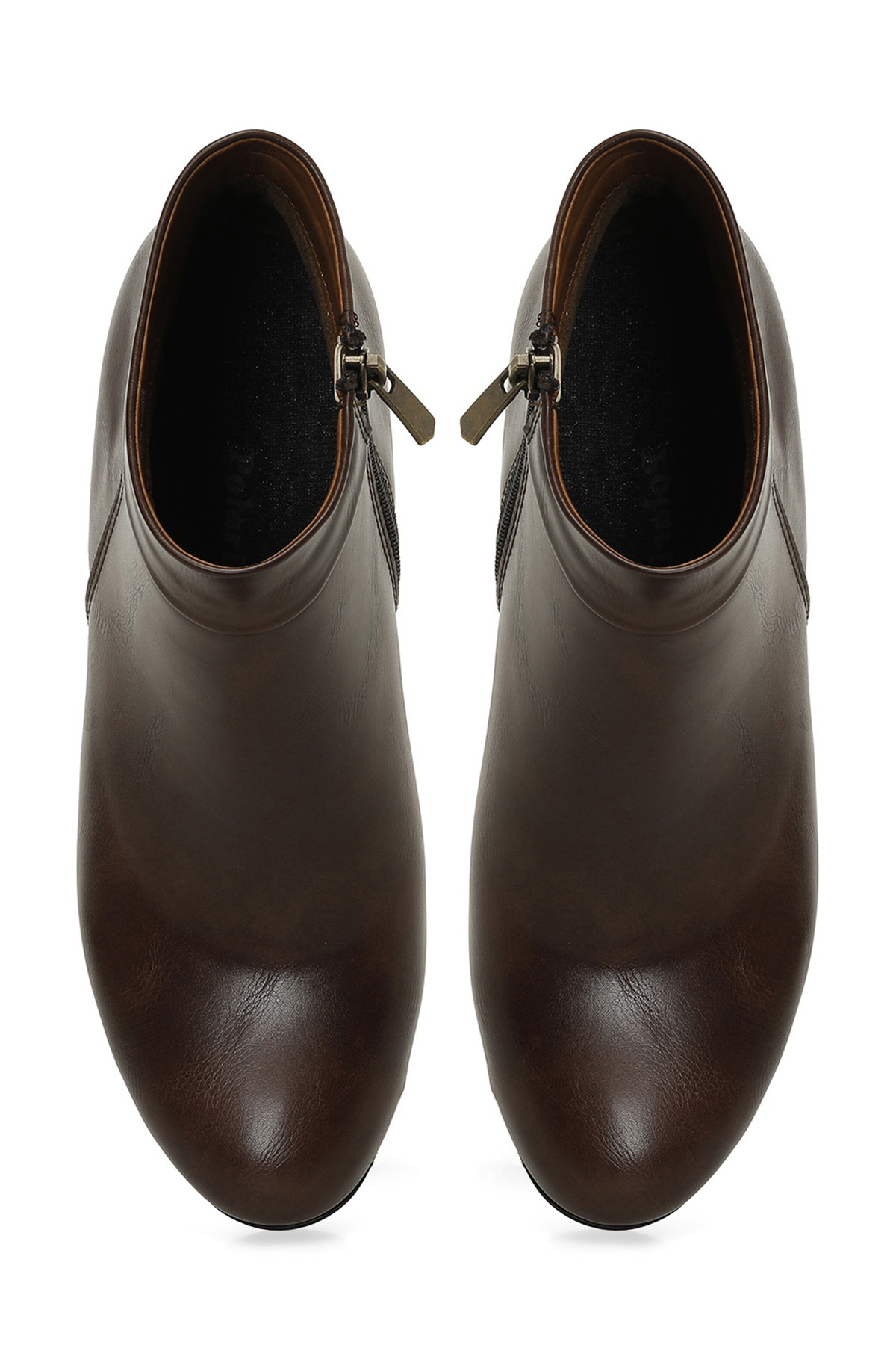 166584.Z4PR Taba Kadın Topuklu Bot - Görsel 5