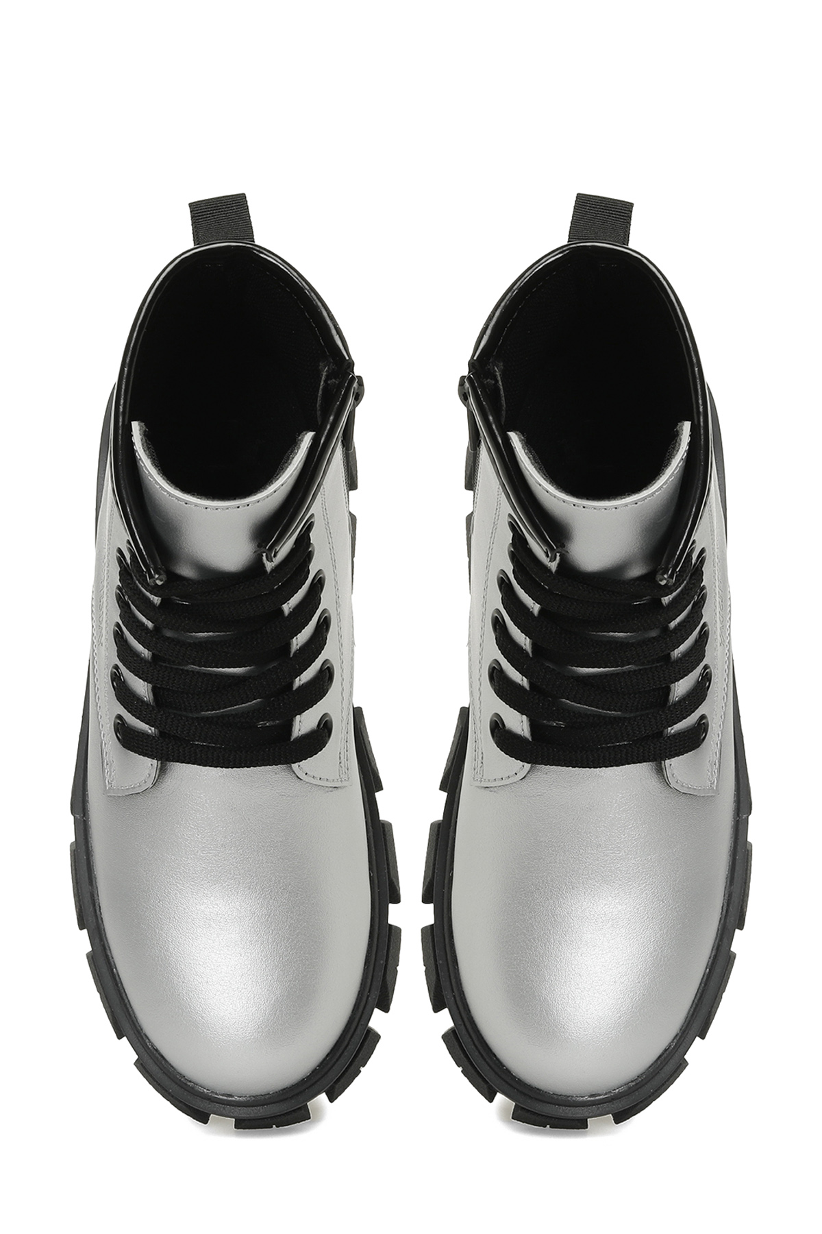 LANOM.F4PR Gümüş Kız Çocuk Worker Bot - Görsel 5