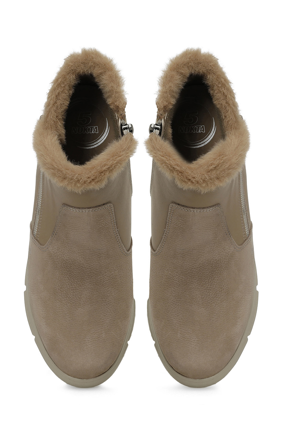 Polaris 5 Nokta 105314.NZ4PR Vizon Kadın Düz Bot - Görsel 5