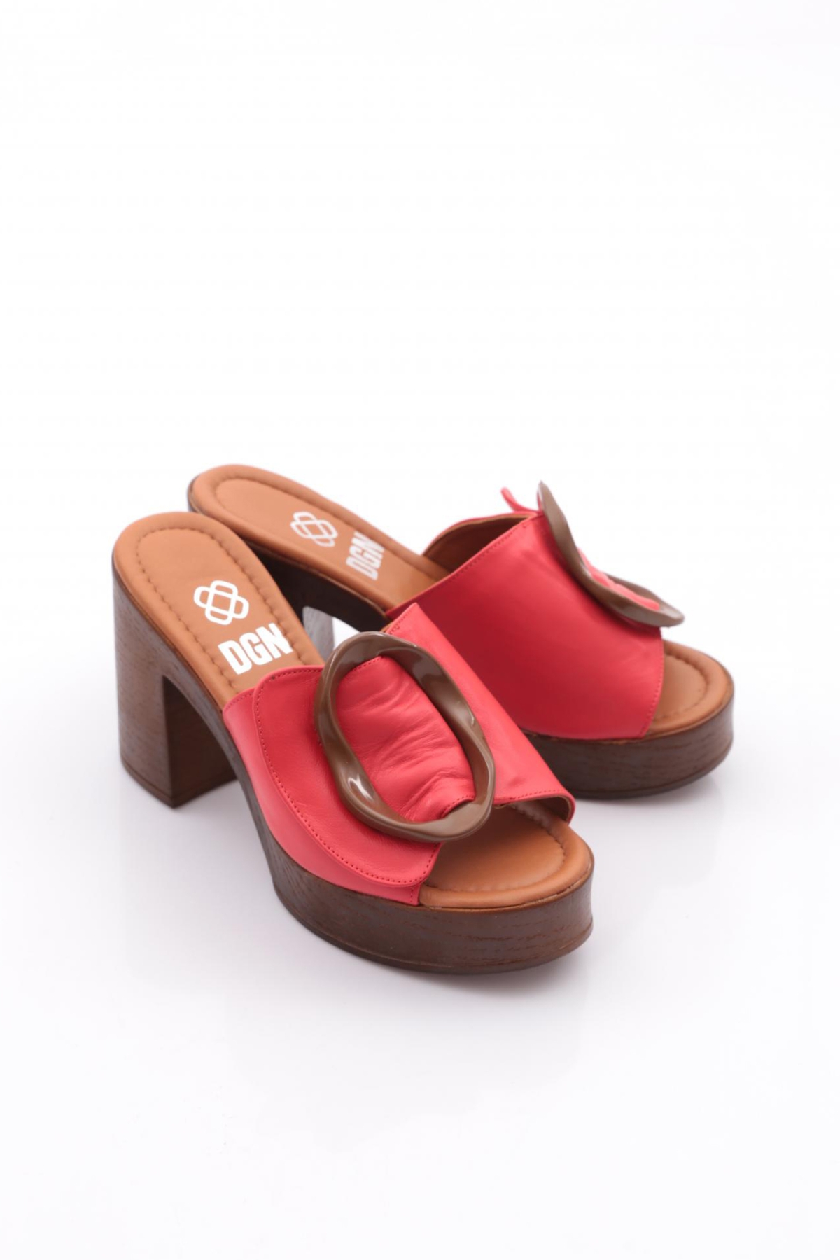 2039-52 Kadin Topuklu Terlik - Görsel 3