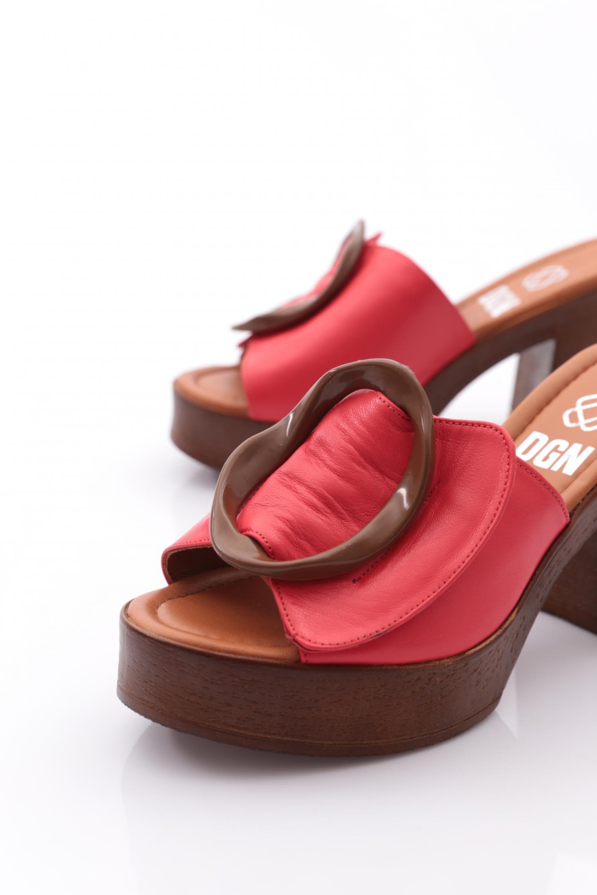 2039-52 Kadin Topuklu Terlik - Görsel 5