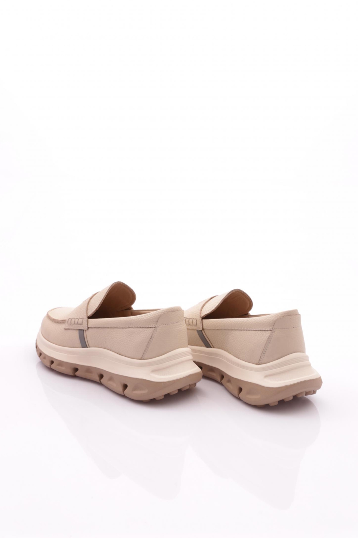 5857 Erkek Üstü Şeritli Comfort Ayakkabi - Görsel 4