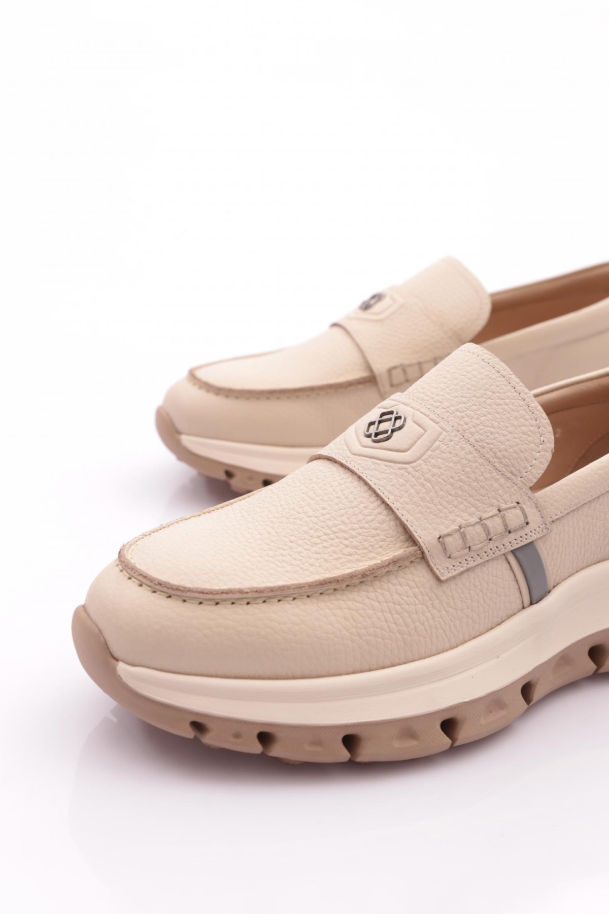 5857 Erkek Üstü Şeritli Comfort Ayakkabi - Görsel 5