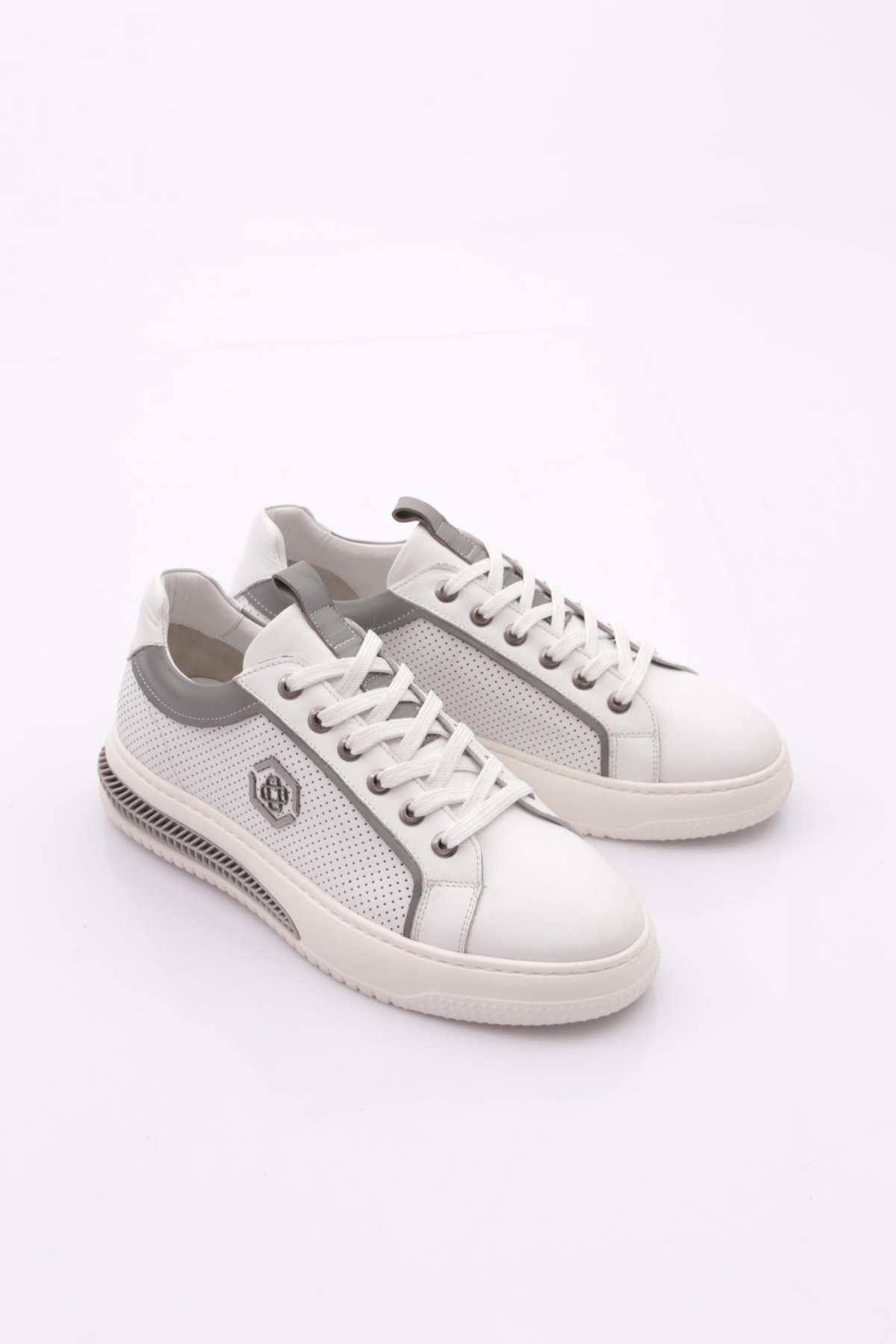 6235 Erkek Bağcikli Sneakers Ayakkabi - Görsel 3