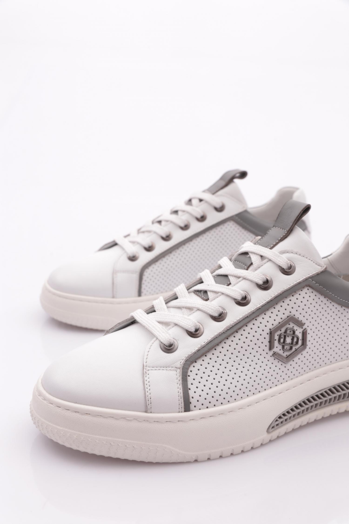 6235 Erkek Bağcikli Sneakers Ayakkabi - Görsel 5