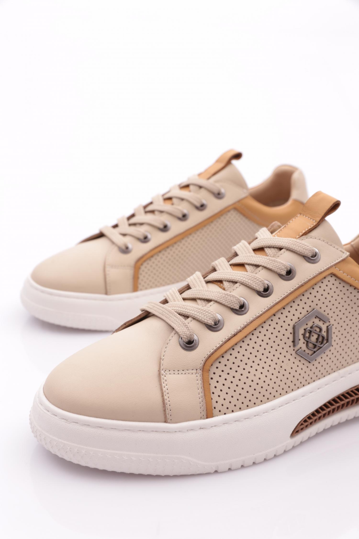 6235 Erkek Bağcikli Sneakers Ayakkabi - Görsel 5