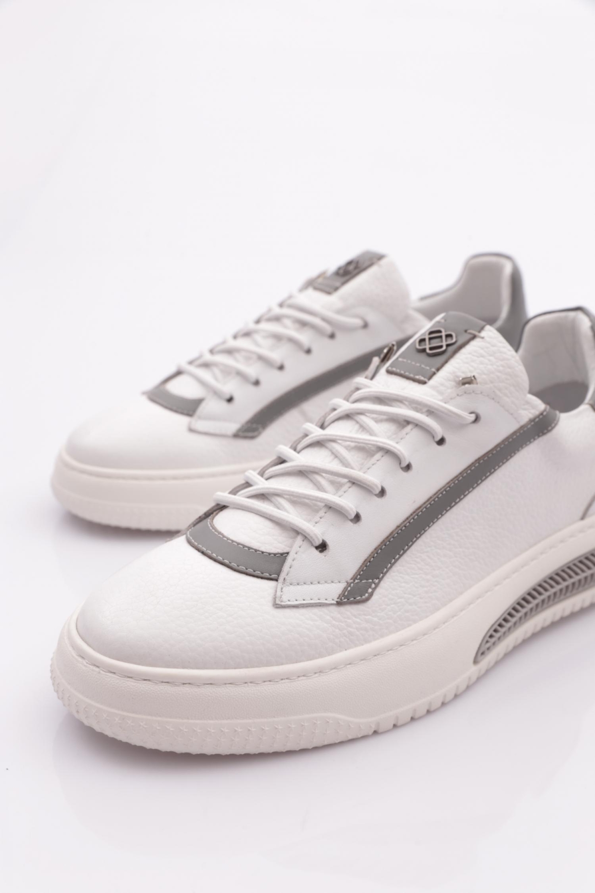 5744 Erkek Bağcikli Sneakers Ayakkabi - Görsel 5