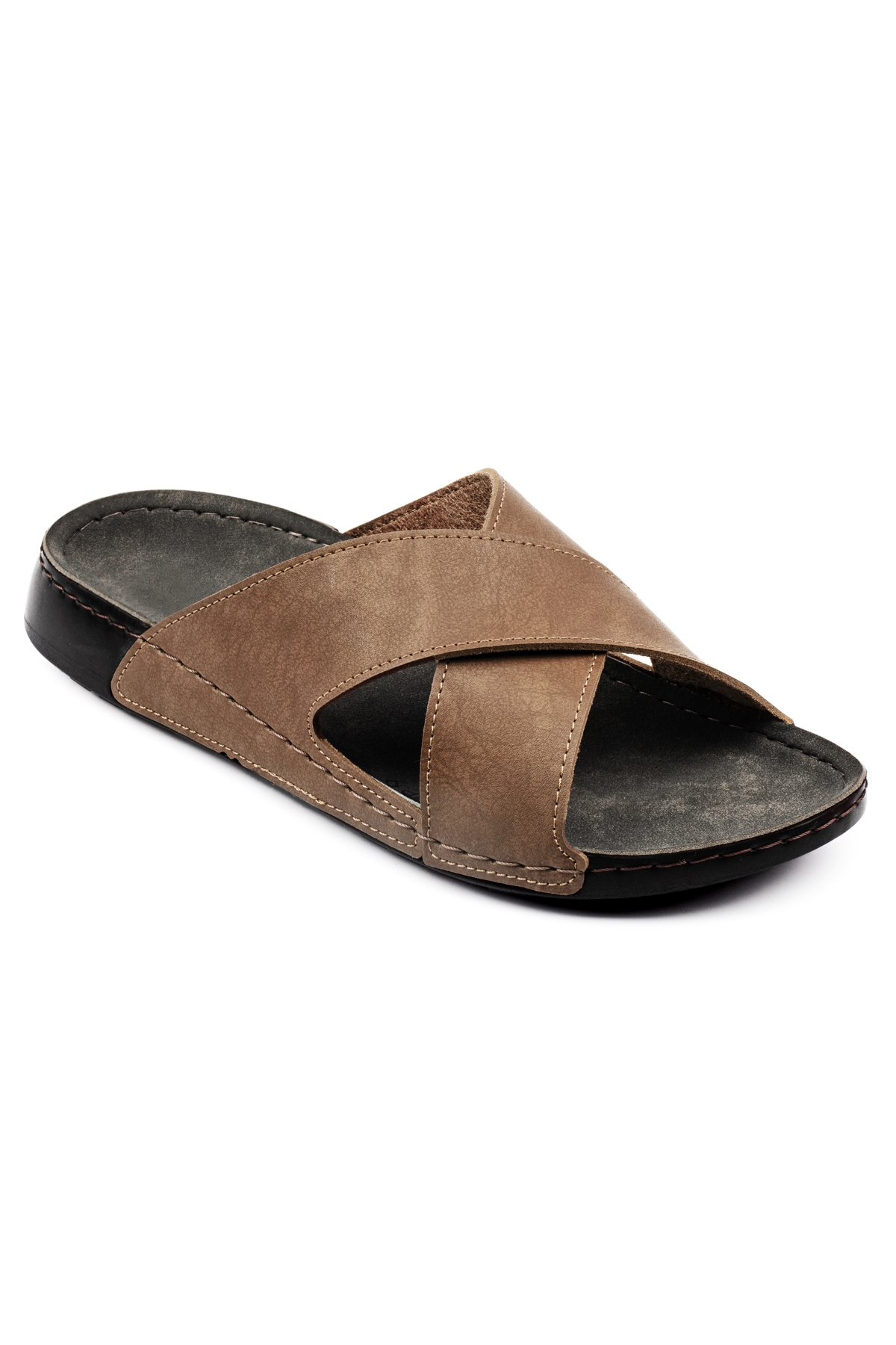 Grande Anatomik Ortopedik Çapraz Günlük Erkek Terlik - Görsel 3