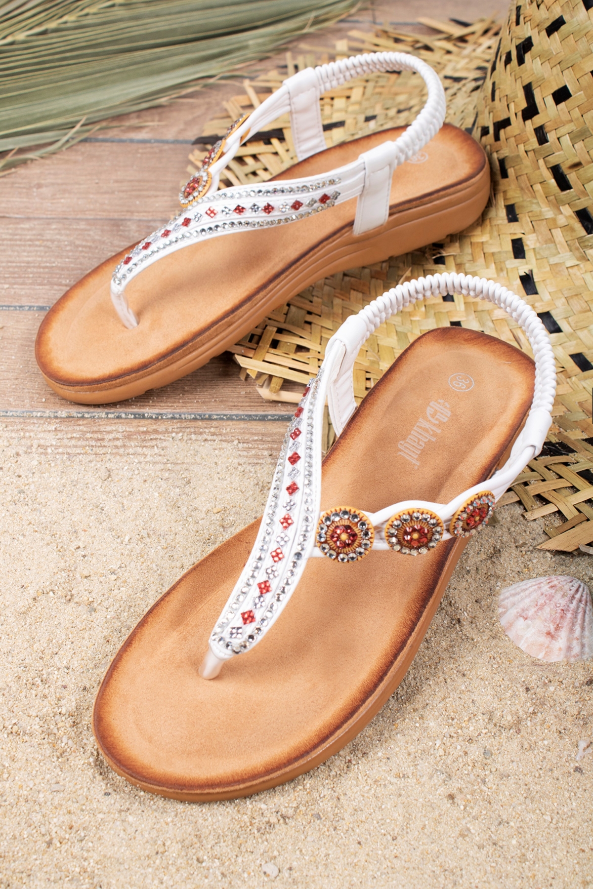 Diana Anatomik Parmak Arası Günlük Kadın Sandalet - Görsel 2