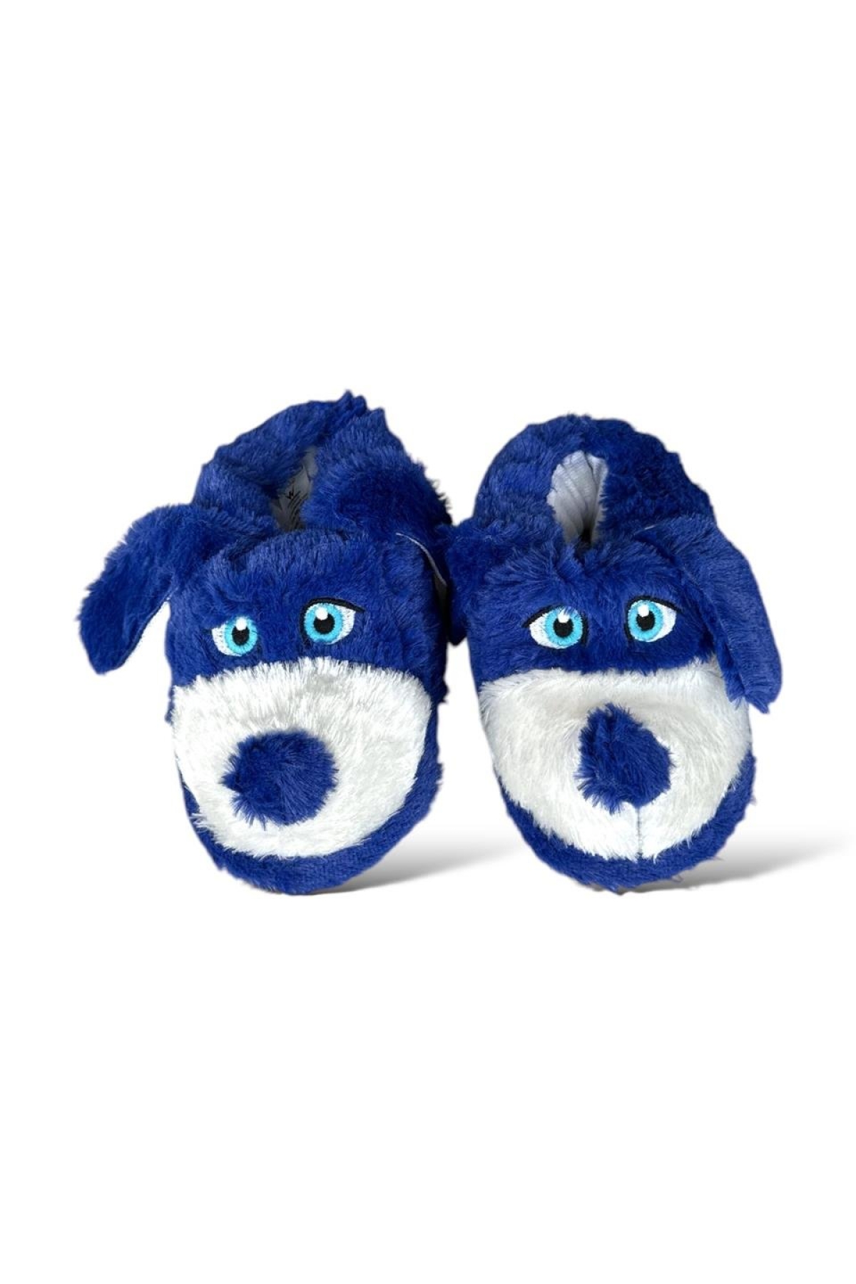 Sevimli Köpek Figürlü Çocuk Panduf MAVİ - Görsel 3