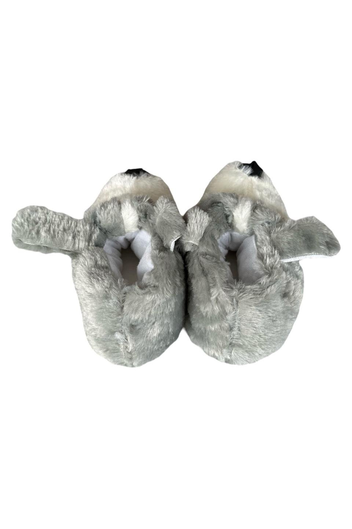 Sevimli Köpek Figürlü Çocuk Panduf GRİ - Görsel 9