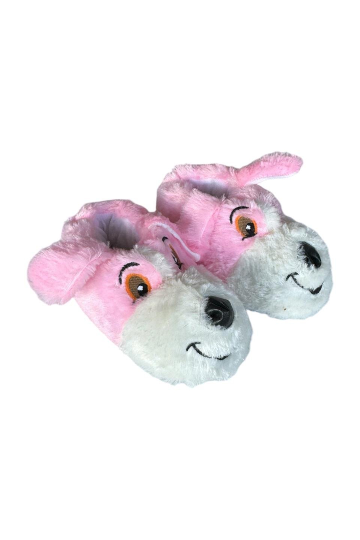 Sevimli Köpek Figürlü Çocuk Panduf PEMBE - Görsel 6