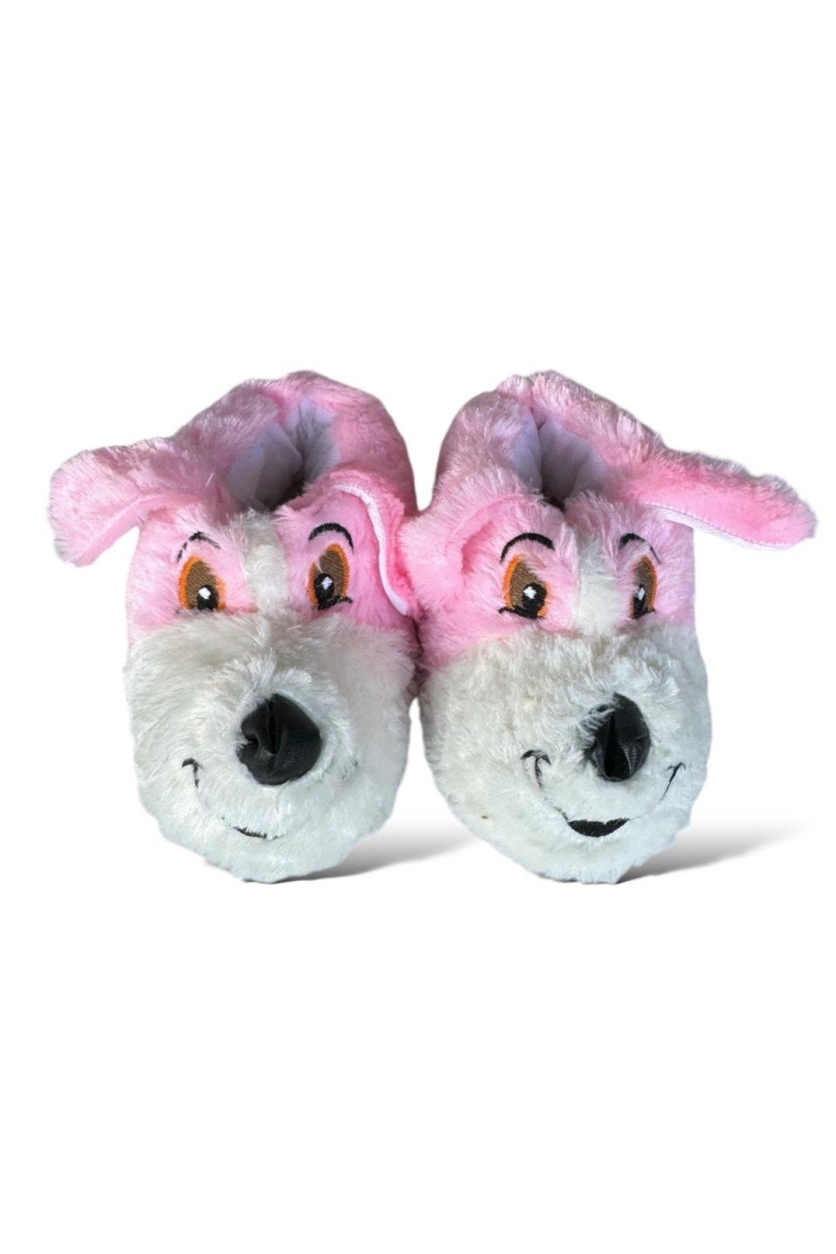 Sevimli Köpek Figürlü Çocuk Panduf PEMBE - Görsel 7