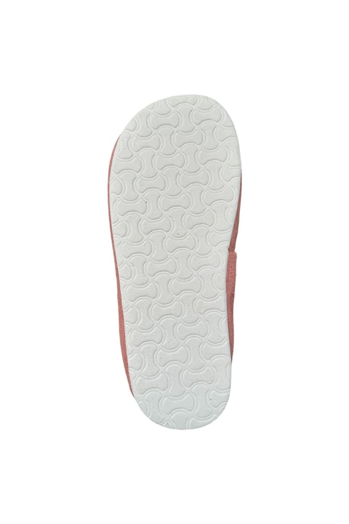 Ultra Hafif Palmiye Desenli Yünlü Ev Ayakkabısı Kadın Panduf PUDRA - Görsel 7