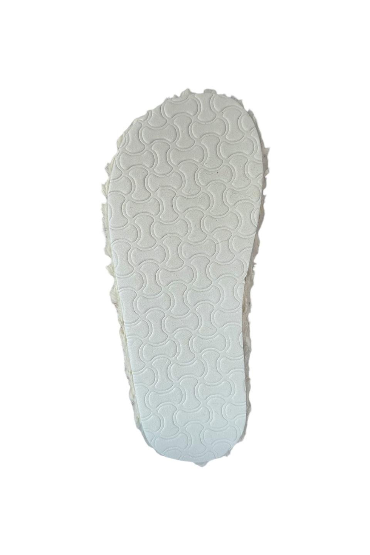 Kadın Panduf Kaydırmaz Taban Ev Botu Kalın Hafif Taban BEYAZ - Görsel 5