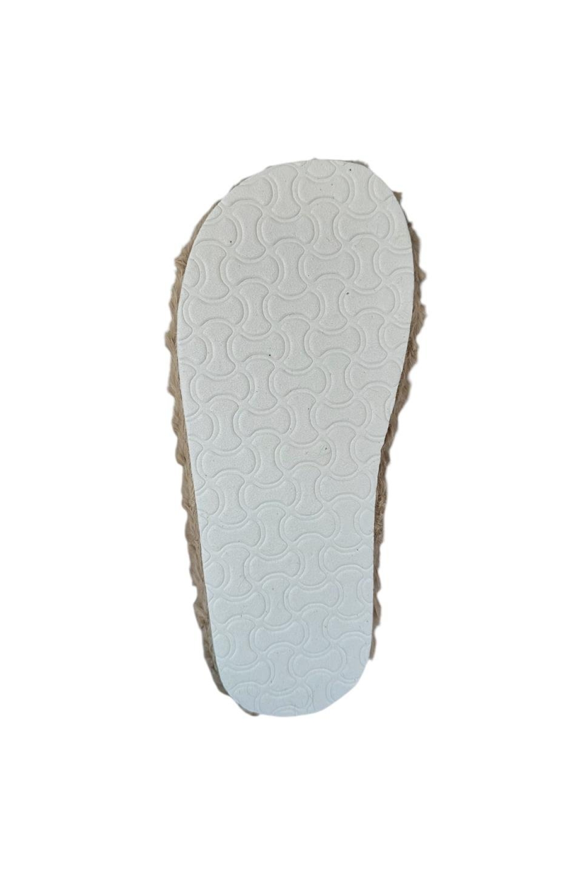 Kadın Panduf Kaydırmaz Taban Ev Botu Kalın Hafif Taban BEJ - Görsel 5