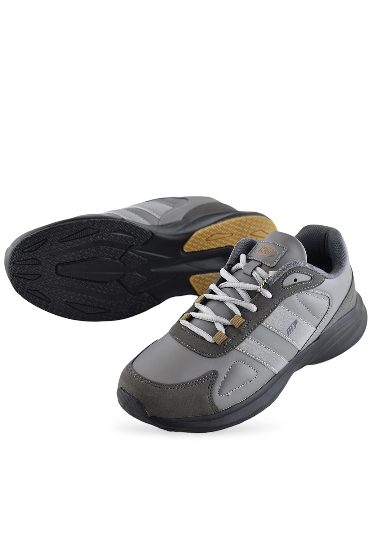 2034 Rahat Ortopedik Taban Günlük Erkek Spor Ayakkabı Mevsimlik Spor Ayakkabı - Görsel 4