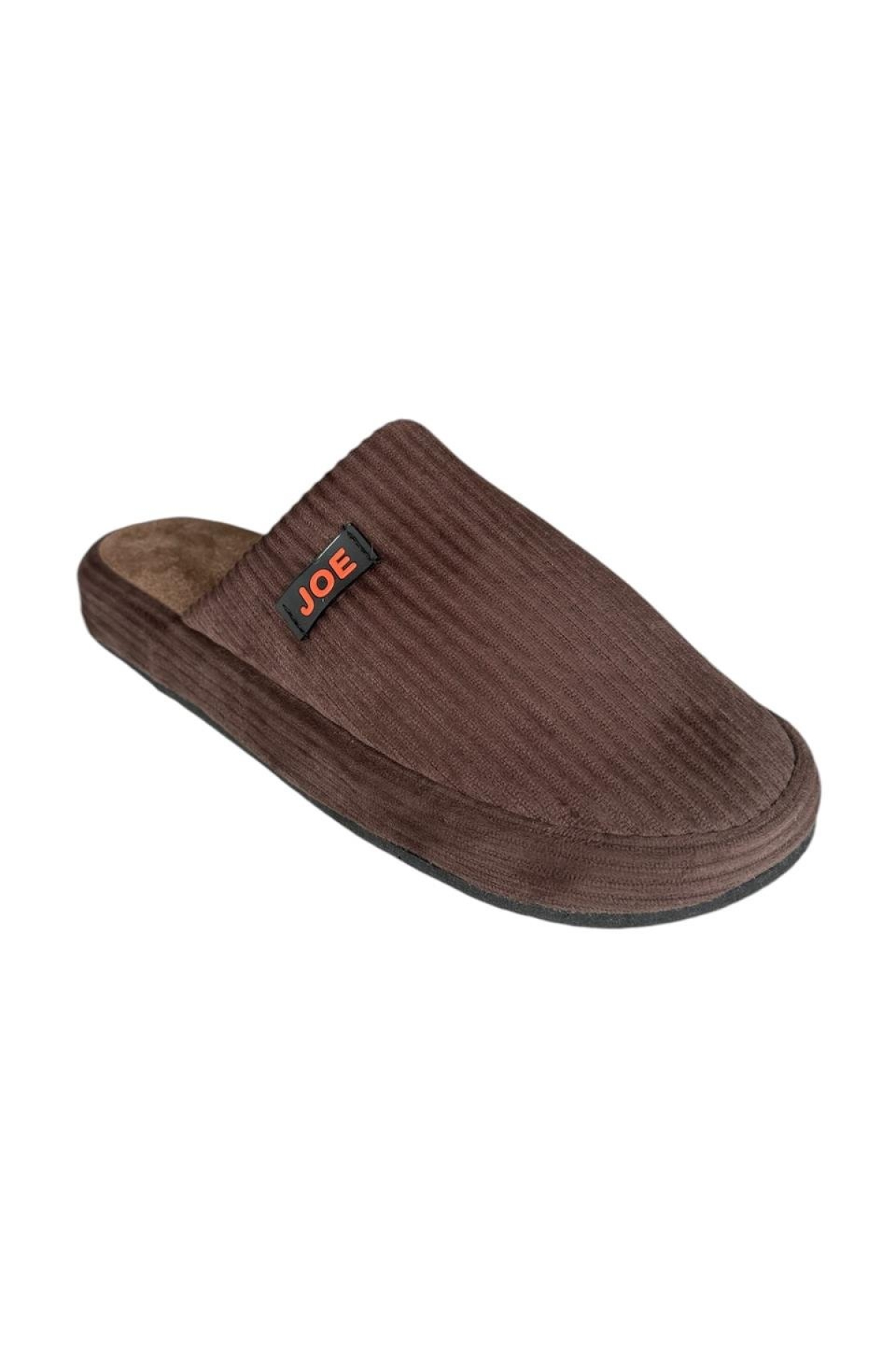 Erkek Pofuduk Ev Terliği KAHVERENGİ - Görsel 3