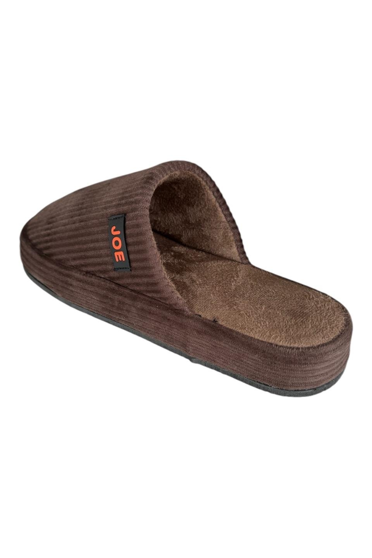 Erkek Pofuduk Ev Terliği KAHVERENGİ - Görsel 5